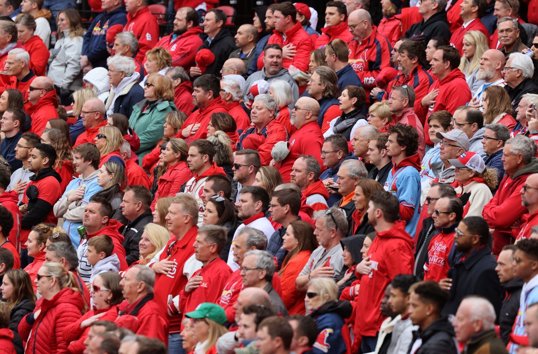 Cardinals host opening day at Busch Stadium